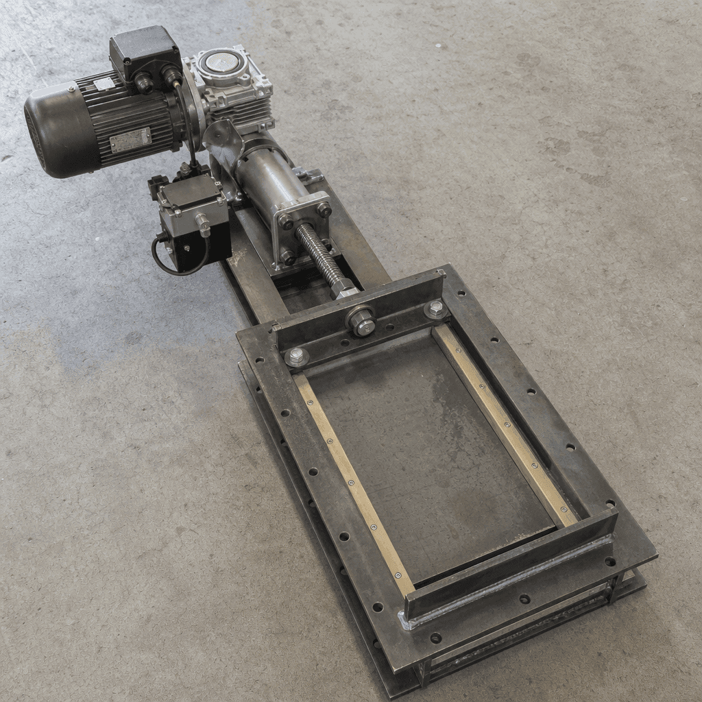 Cold Bin Gate and Actuator