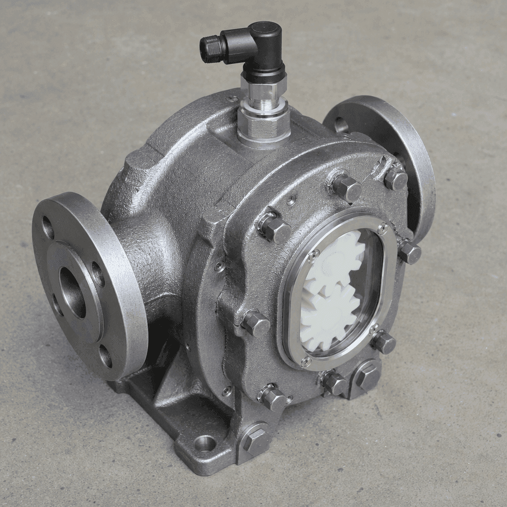 Volumetric Flow Meter (Oval-Gear Type)