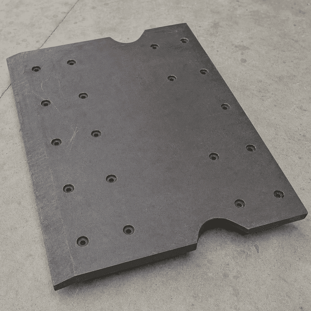Mixer Trough Liner Plate