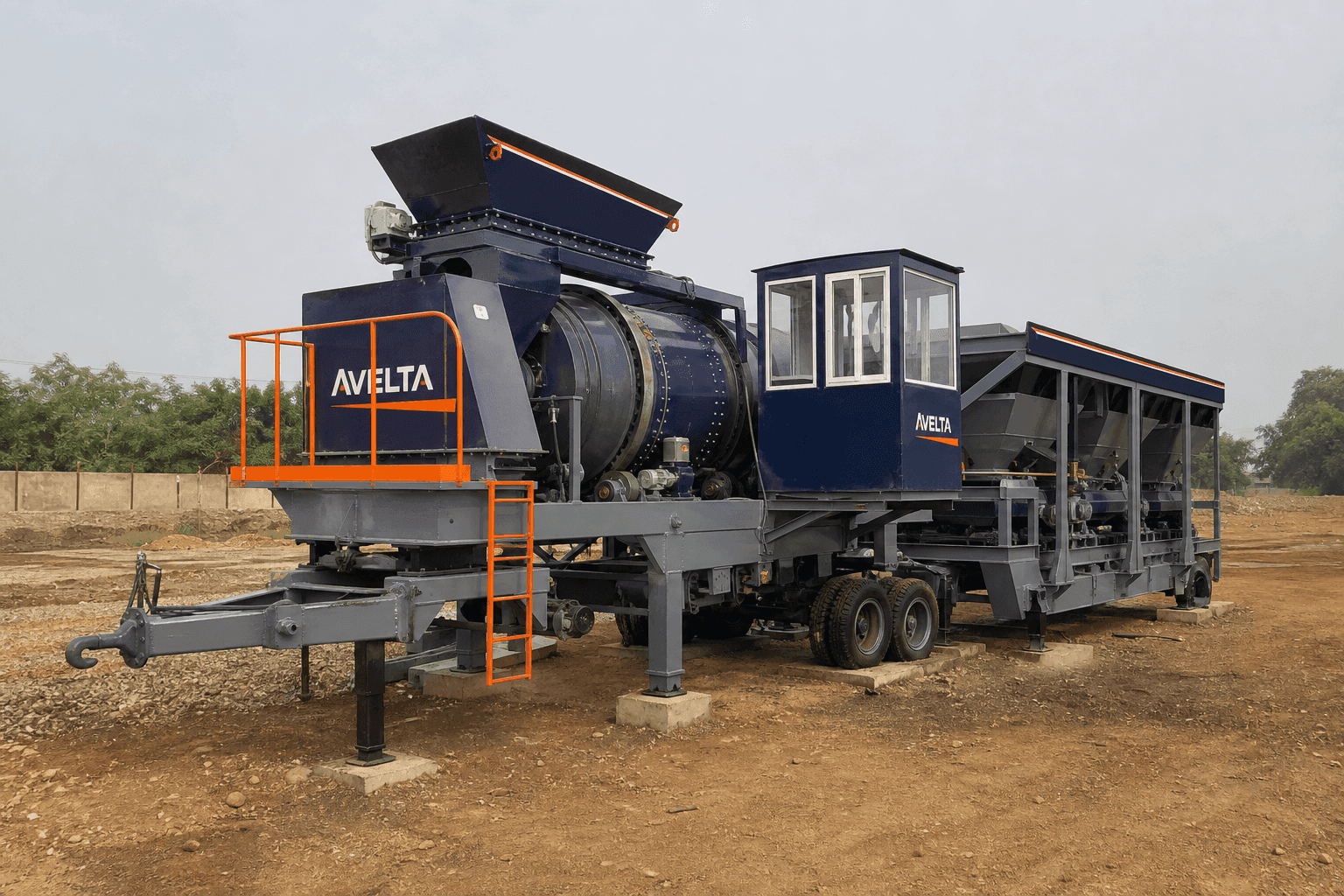 Mobile Asphalt Plant