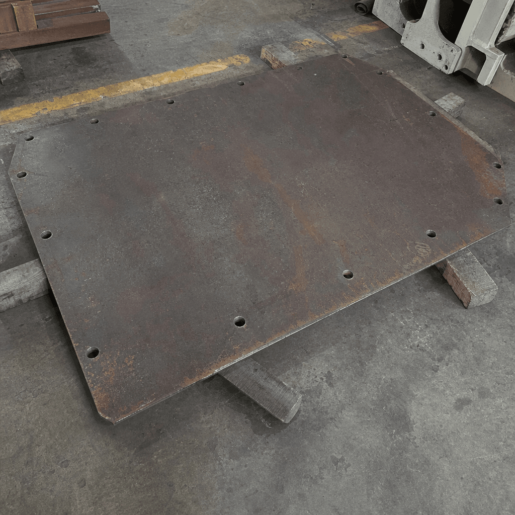 Aggregate Bin Floor Wear Plate