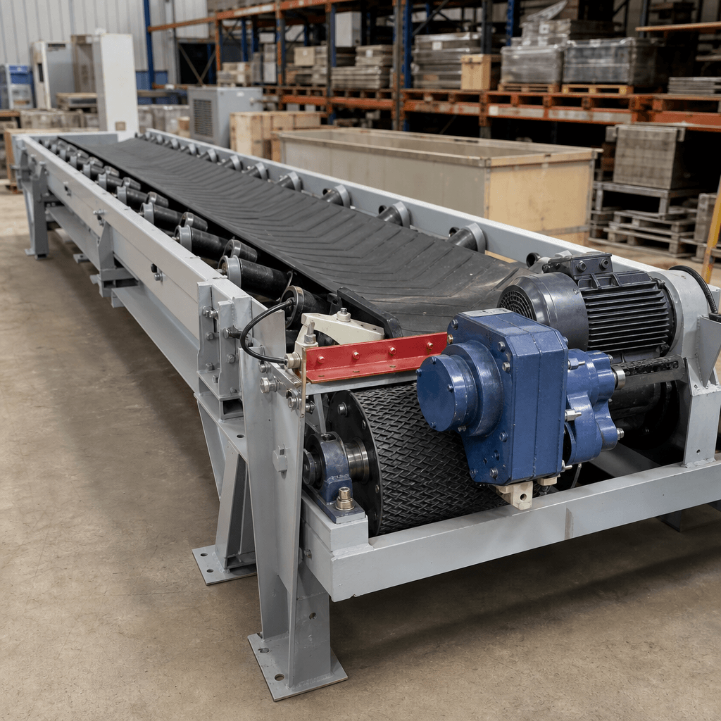 Aggregate Collecting Belt Conveyor