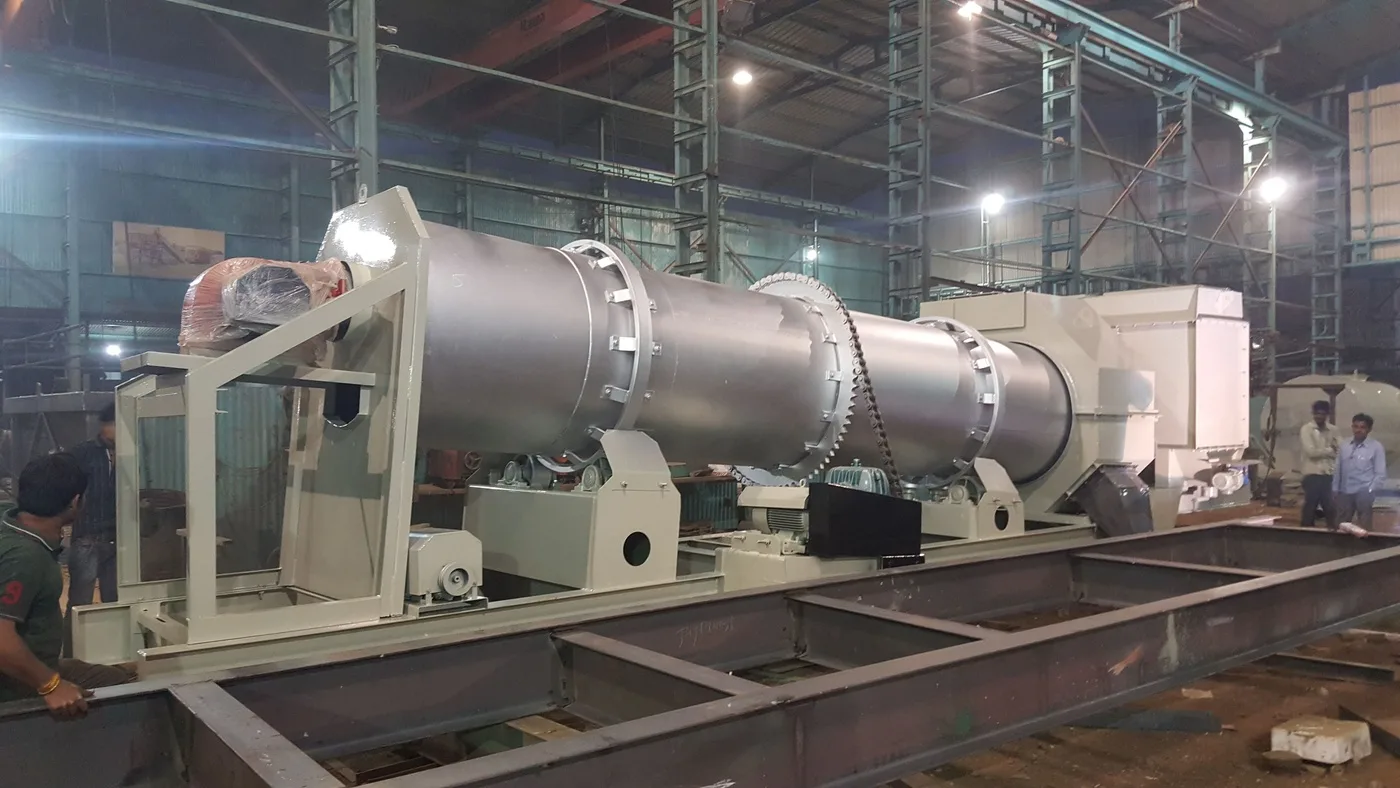 Dryer-Mixer Drum Unit