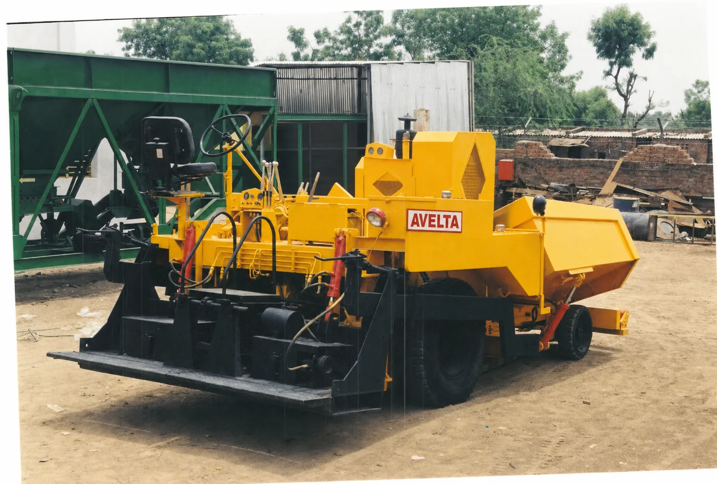 Mechanical Paver Finisher